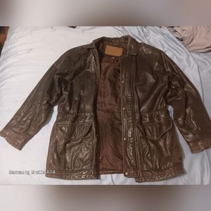 Genuine leather Presidio jacket